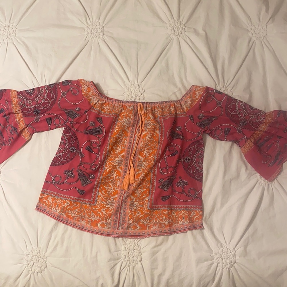 Umgee off the shoulder blouse